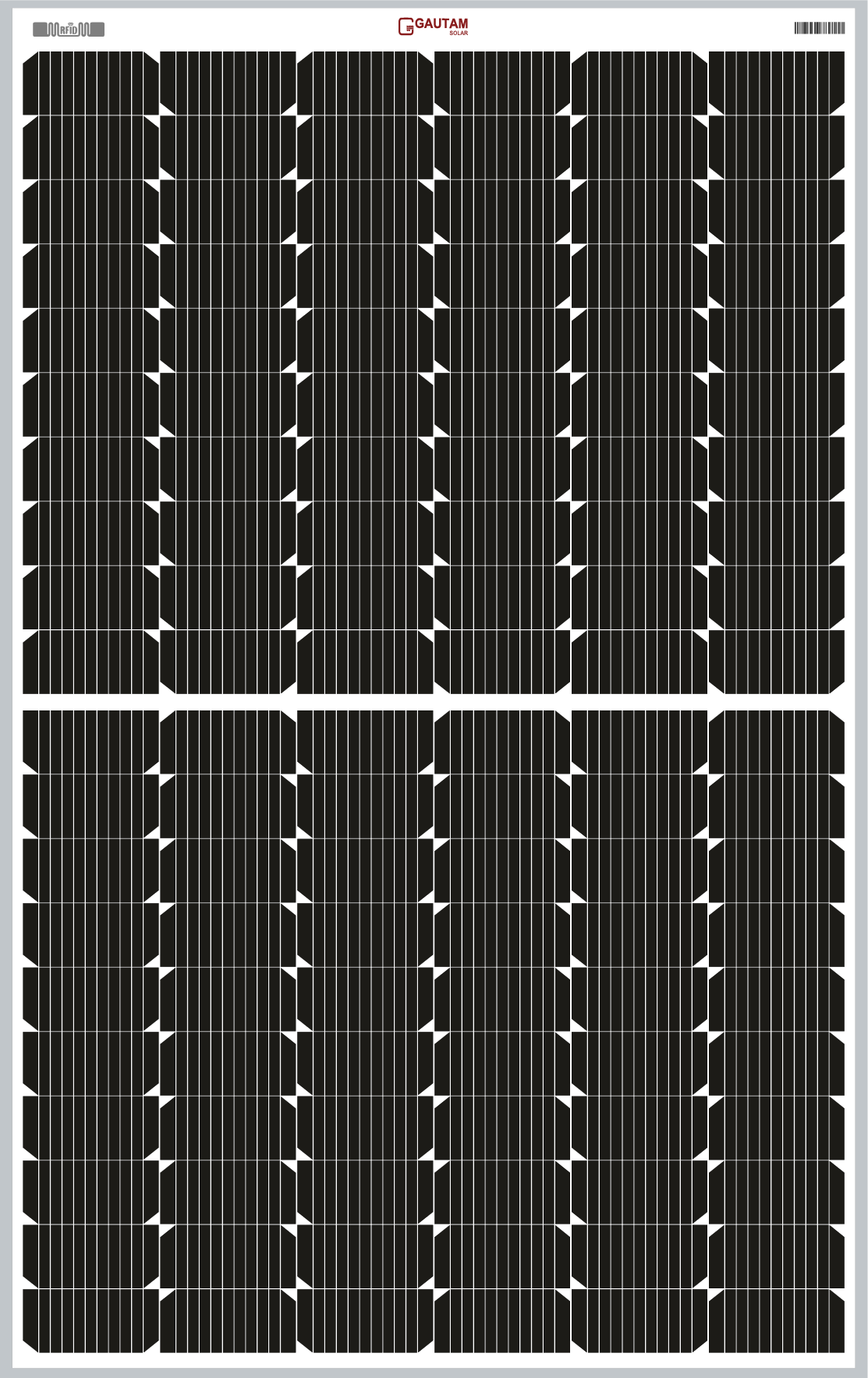 Gautam Solar 440-460 Wp Mono PERC Solar Modules