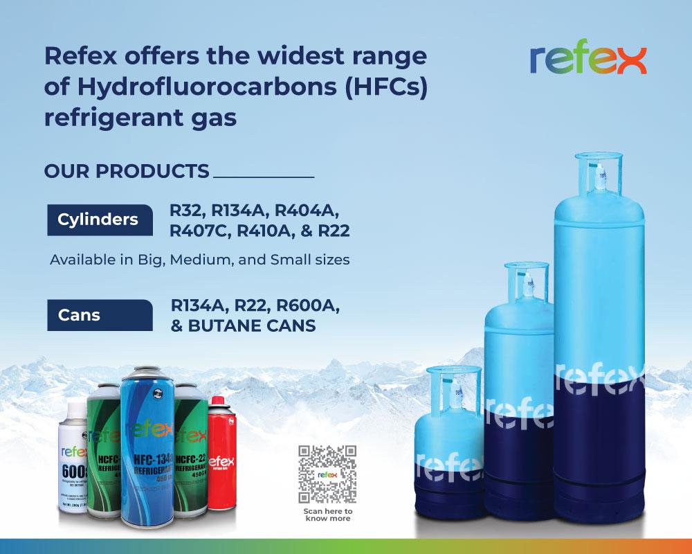 Hydrofluorocarbons (HFCs) Refrigerant Gas