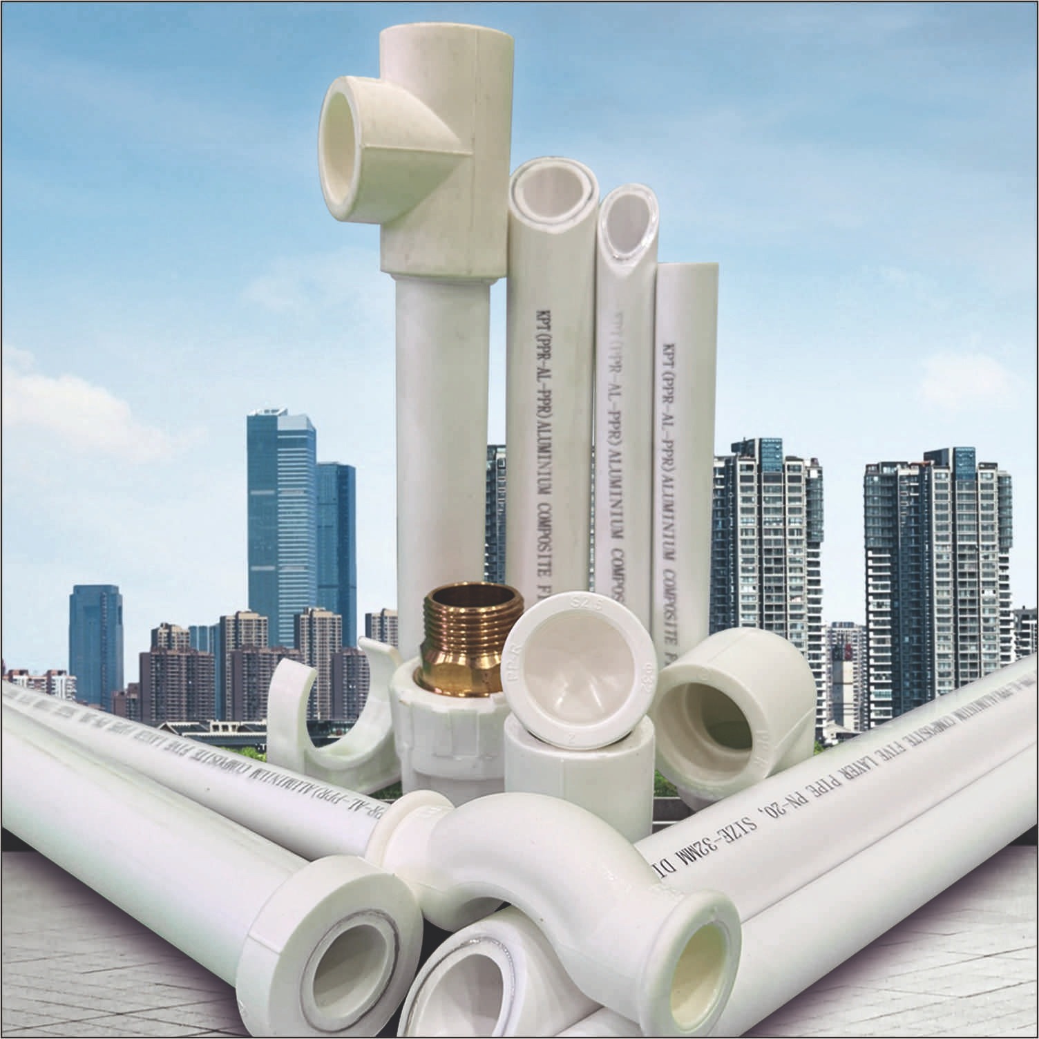 KPT AL therm PPR-AL-PPR Composite Pipe 