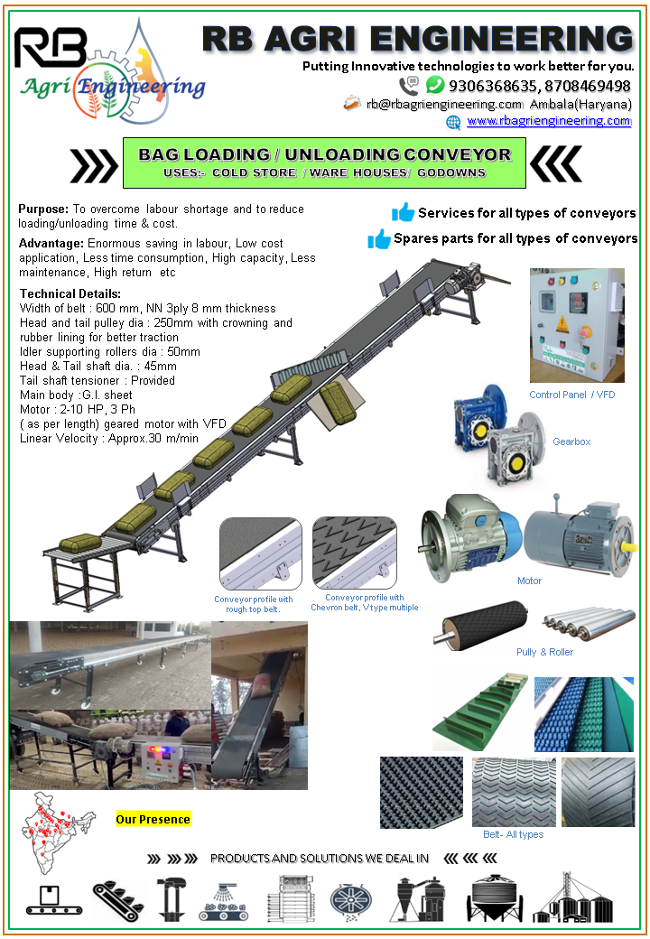 Cold Store Conveyor