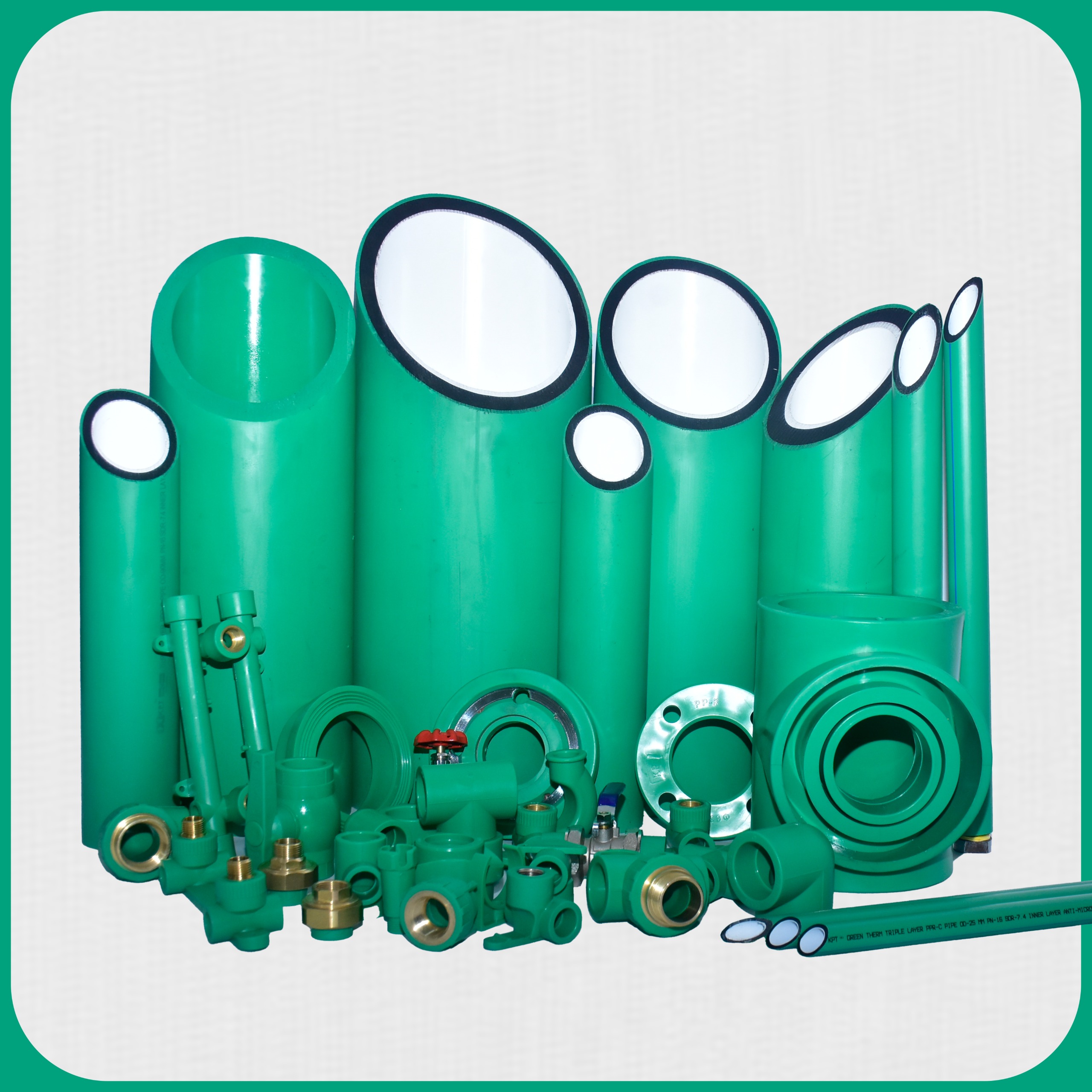KPT Greentherm PPR-C Pipes and Fittings