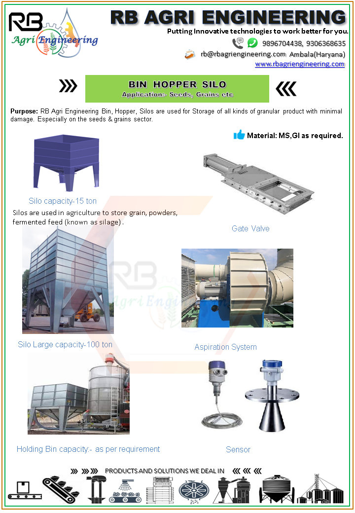 Holding Bin & Silo