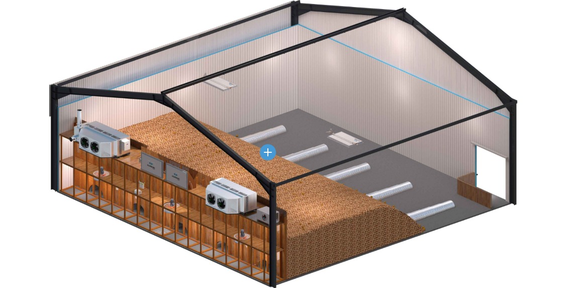 Allround Long term Bulk Storage for Potato & Onion